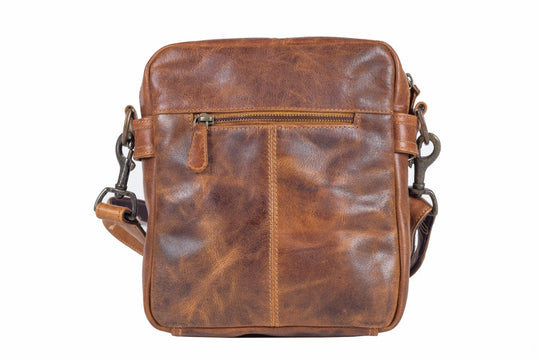Mens Leather Bag-River- Small