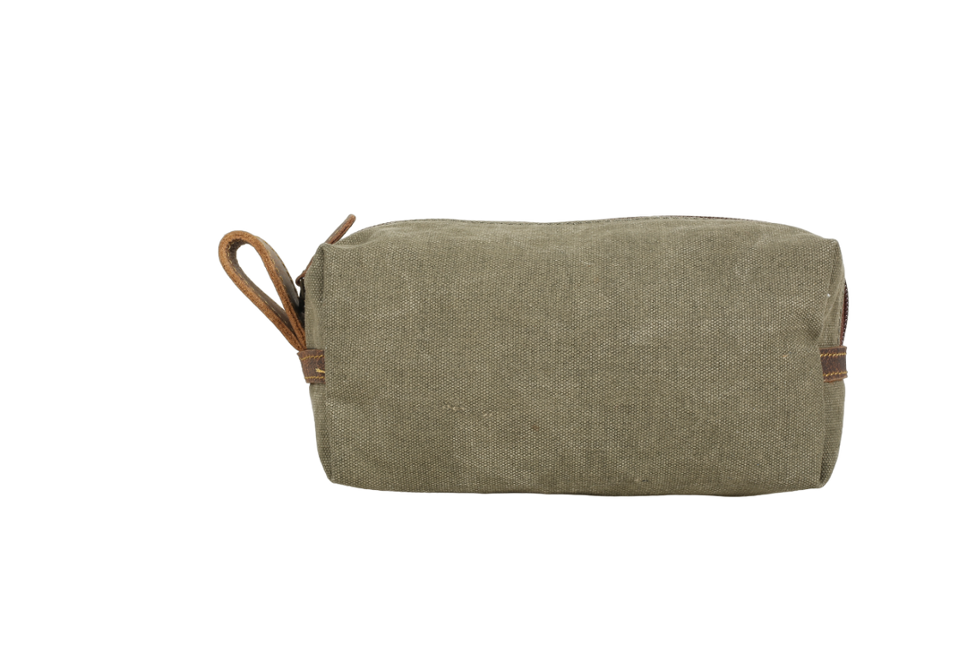 Leather Toiletry Bag-Trooper
