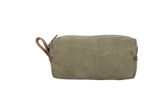 Leather Toiletry Bag-Trooper