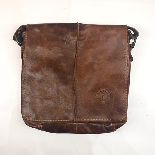 Leather Messenger Bag-Wanderer -Regular