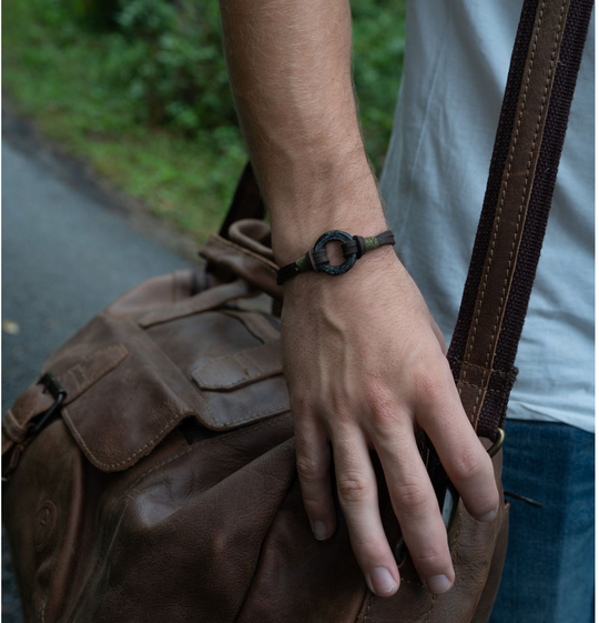 Mens Leather Jewellery-Bracelet-Ring