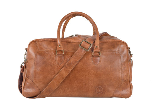 Leather Duffle Bag-Classic