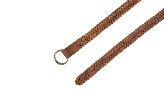 Leather Belt-Monty Braided